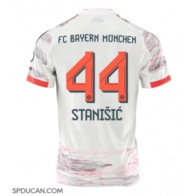 Muški Nogometni Dres Bayern Munich Josip Stanisic #44 Gostujuci 2025-26 Kratak Rukav Muški Nogometni Dres Bayern Munich Josip Stanisic #44 Gostujuci 2025-26 Kratak Rukav